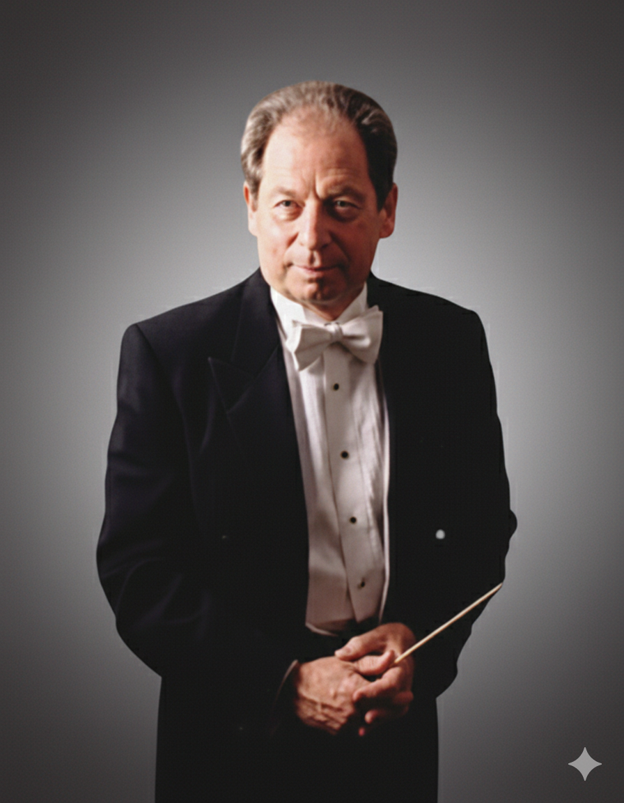 Joel Lish with a baton
